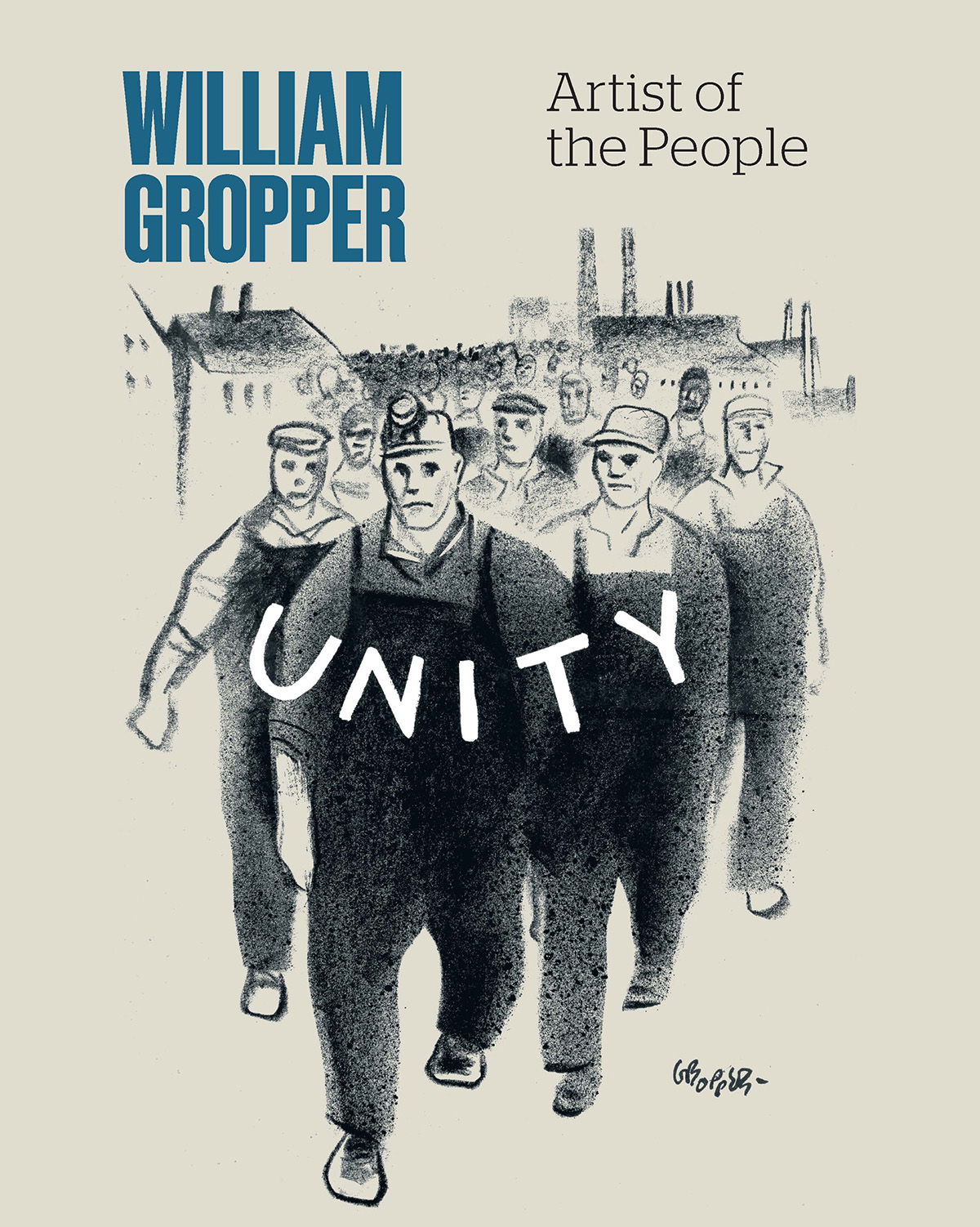 William Gropper Artist Of The People The Phillips Collection William Gropper Catalogue Cover 